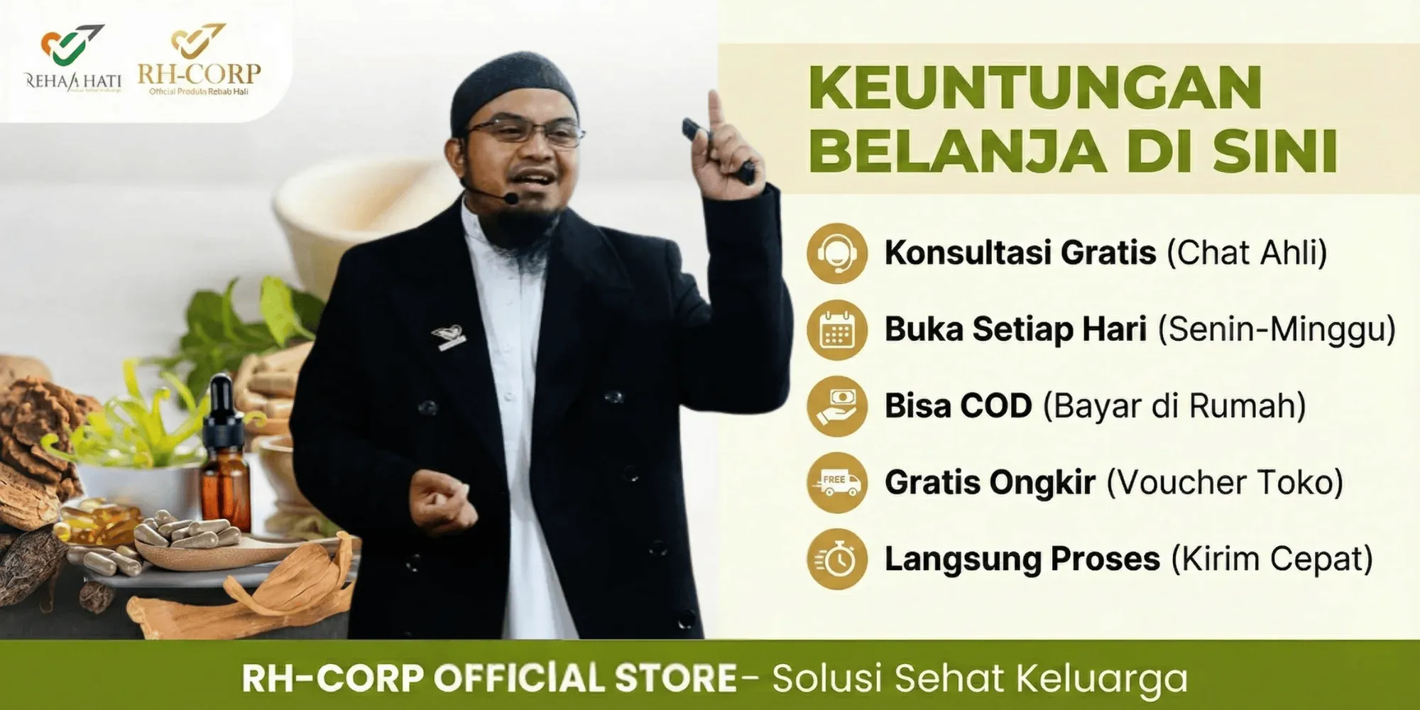 keuntungan belanja di rehab hati