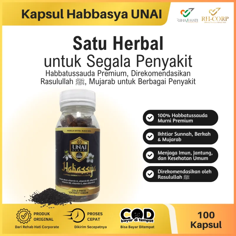 Kapsul Habbasya Unai | Habbatussauda | Habbatussaudah