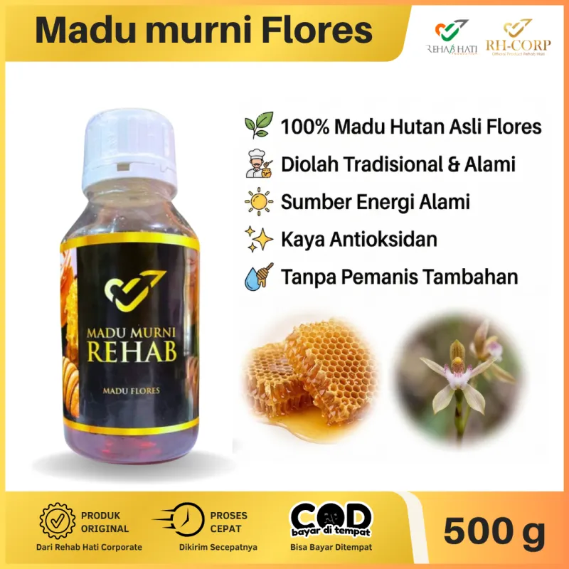 madu flores 500 gram | Madu Murni