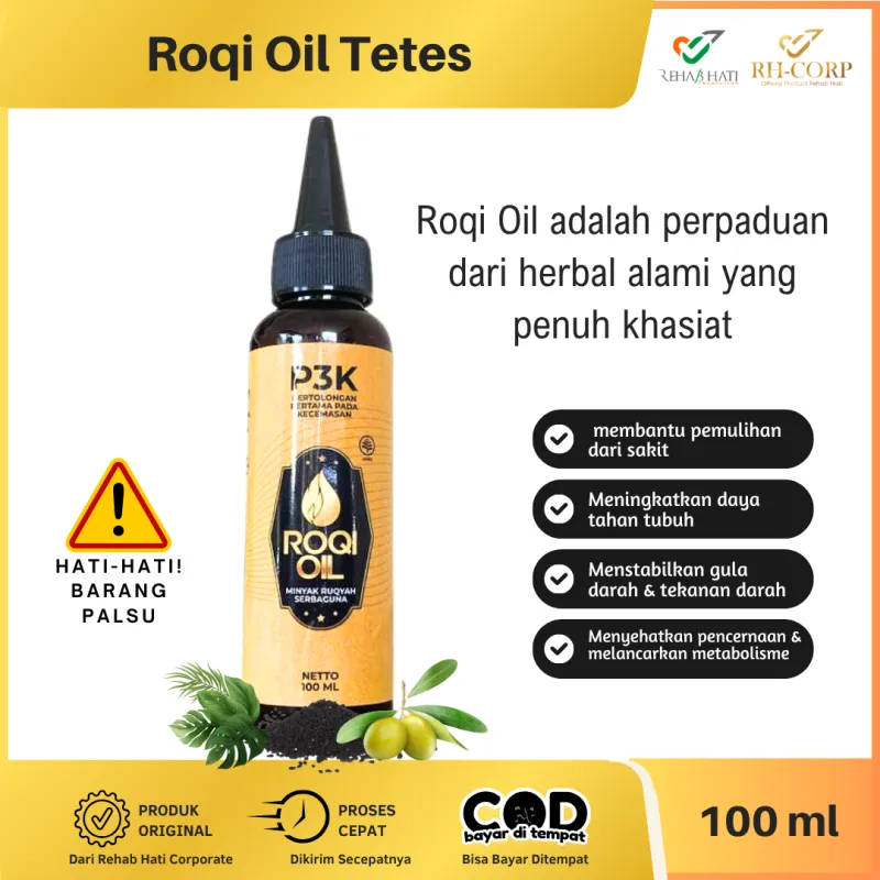 Roqi Oil Minyak Tetes Anti Kecemasan