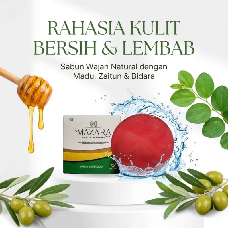Sabun Wajah MAZARA 80gr