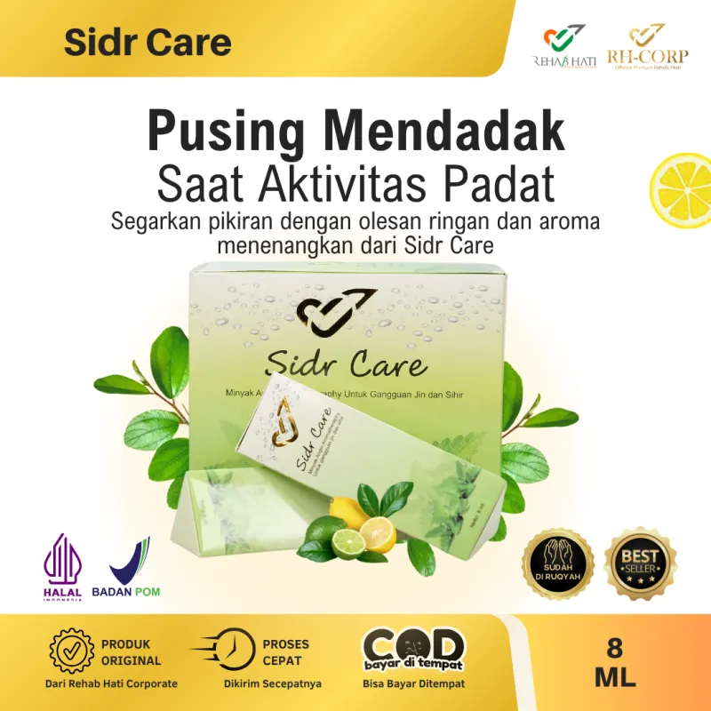 Sidr Care Kemasan Roll On 8ml isi 12 pcs ( 1 Lusin )
